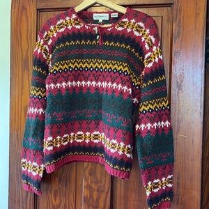 Vintage Ramie/Cotton Blend Sweater